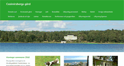 Desktop Screenshot of casimirsborg.se